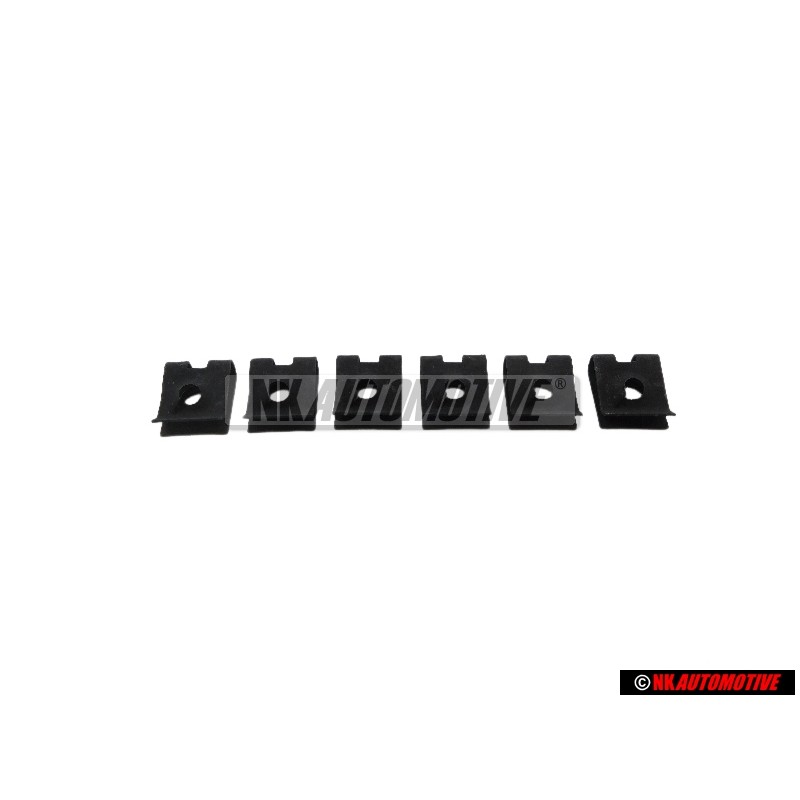 6x VW Original Tuerca Gatillo - N 90170801