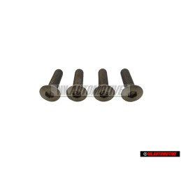 4x VW Original Tornillo Avellanado - N 0214163