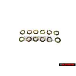 12x VW Original Arandela Elastica - N 0122265