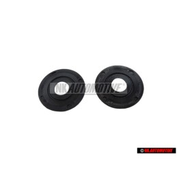 2x VW Original Base Negro Satinado - 111837595A 01C