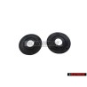 2x VW Original Base Negro Satinado - 111837595A 01C