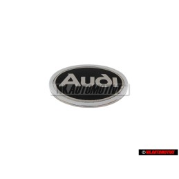 Audi Original Lado Simbolo Insignia Emblema Negro Cromo - 4A0853621 2ZZ