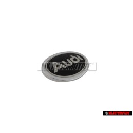 Audi Original Lado Simbolo Insignia Emblema Negro Cromo - 4A0853621 2ZZ