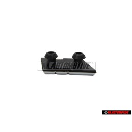 Audi Original S2 Volante Rotulo Insignia Emblema Cromo Rojo - 8A0419685D