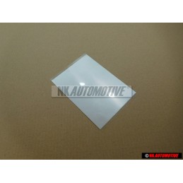 VW Original Lamina De Zinc, Autoadhesiva - D 381ZN1A2