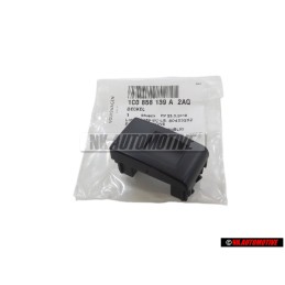 VW Original Tapa Ciega Negro - 1C0858139A 2AQ