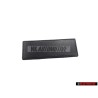 VW Original Recubrimiento P.Abertura Radio Negro Satinado - 251857233 01C
