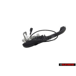 VW Original Manilla Puerta Afuera, Negra, Sin Bombin De Cierre - 3A0837208C