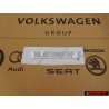 VW Original 1 Juego Laminas Protectoras 'Unidad De Pedido 5' - 3B0827471