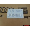 VW Original Adhesivo P. Presion Neumaticos - 7D0010208R