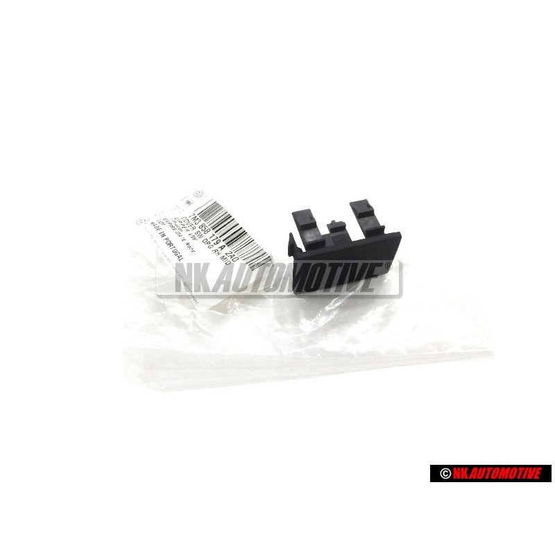 VW Original Tapa Ciega Negro - 7M3858179A 2AQ