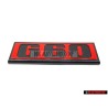 VW Original G60 Trasero Rotulo Insignia Emblema Rojo - 191853675B QN5