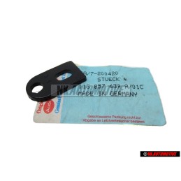 VW Original Base Negro Satinado - 113857639A 01C
