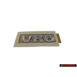 VW Original VR6 Trasero Rotulo Insignia Emblema Cromo - 1J0853675C 739