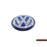 VW Original Cubierta Del Motor Simbolo Emblema Azul Blanco - 06A103940Q