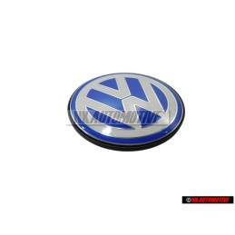 VW Original Cubierta Del Motor Simbolo Emblema Azul Blanco - 06A103940Q