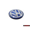 VW Original Cubierta Del Motor Simbolo Emblema Azul Blanco - 06A103940Q