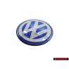 VW Original Cubierta Del Motor Simbolo Emblema Azul Blanco - 06A103940Q