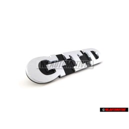 VW Original GTD Frente Rotulo Insignia Emblema Cromo - 5K0853679 739