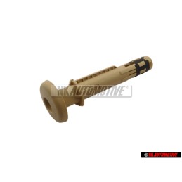 VW Original Guia P. Apoyacabezas, Regulable Beige Sol - 1J0886920B 7H7