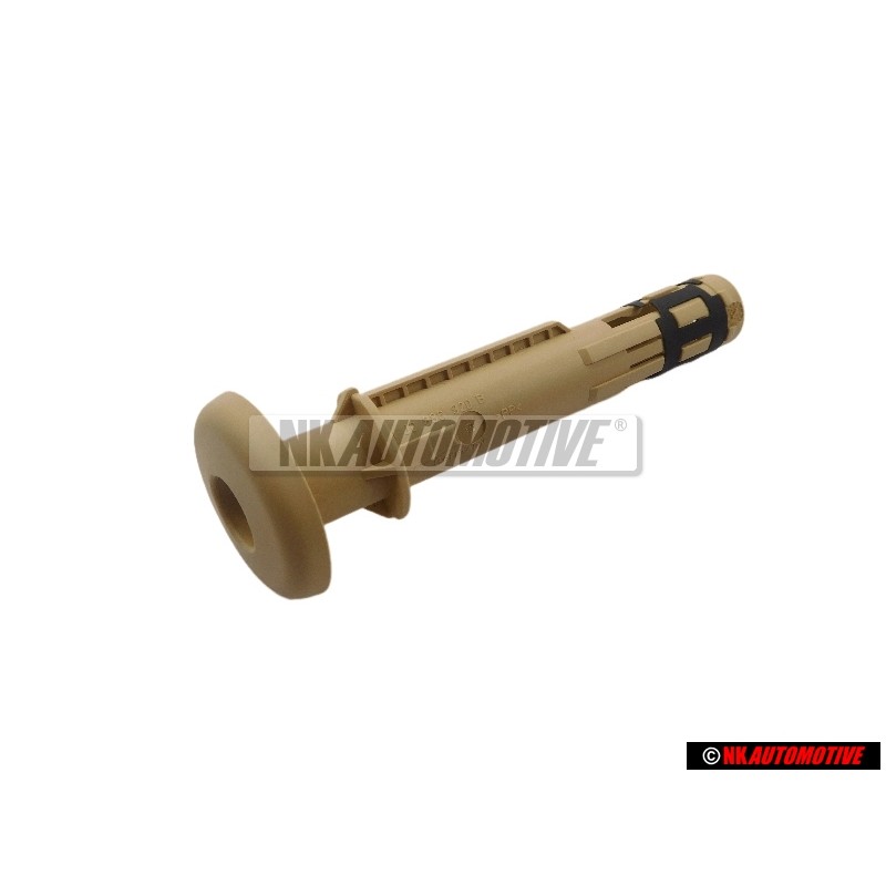 VW Original Guia P. Apoyacabezas, Regulable Beige Sol - 1J0886920B 7H7