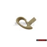 VW Original Asidero Desenclavamiento Resp Beige Crema - 1J3881633B 3PT