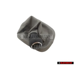 VW Original Pomo Palanca Cambio Con Guardapolvo Cuero Sintetico - 3B0711113AKFEV