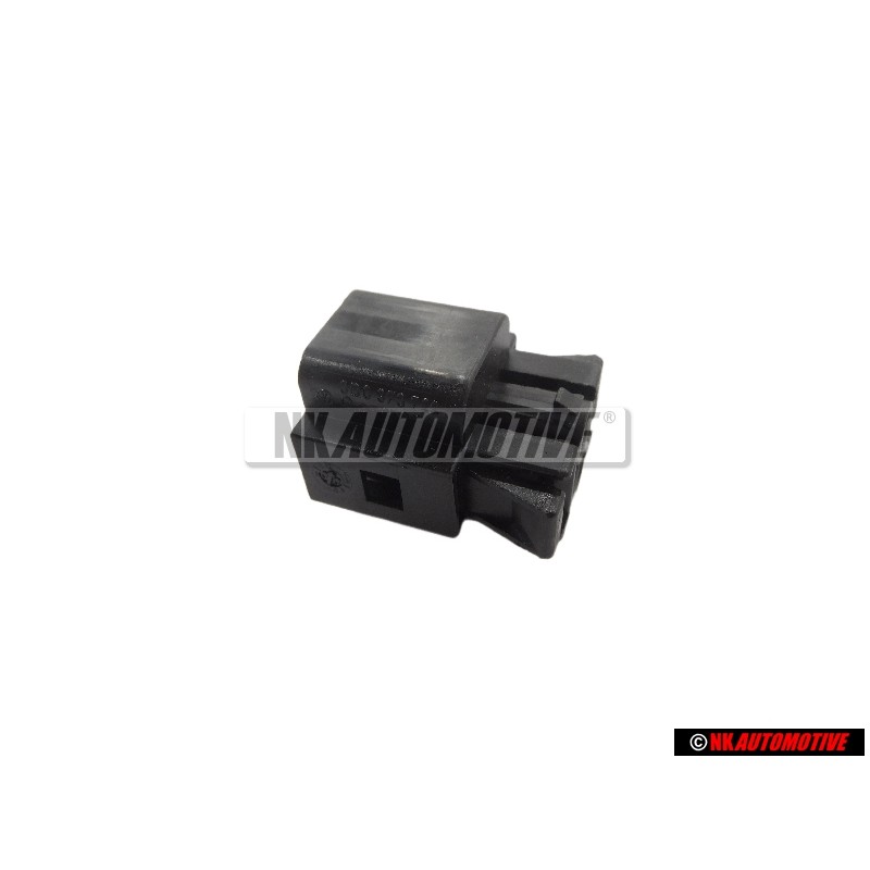 VW Original Caja De Contactos Planos Con Bloqueo De Contacto - 3B0973722
