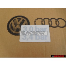 VW Original Adhesivo P. Presion Neumaticos - 701010045S