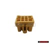 VW Original Caja De Contactos Planos Con Bloqueo De Contacto - 8D0937733A