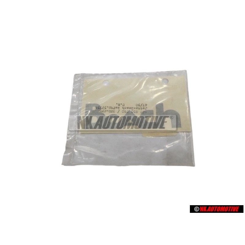 VW Original Rotulo Autoadhesivo Gris Oscuro Metalizado - 167853750 3ZD