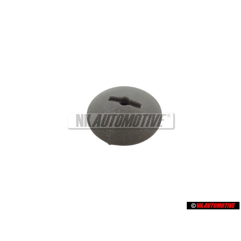 VW Original Boton Presion Gris Franela - N90861801 U71