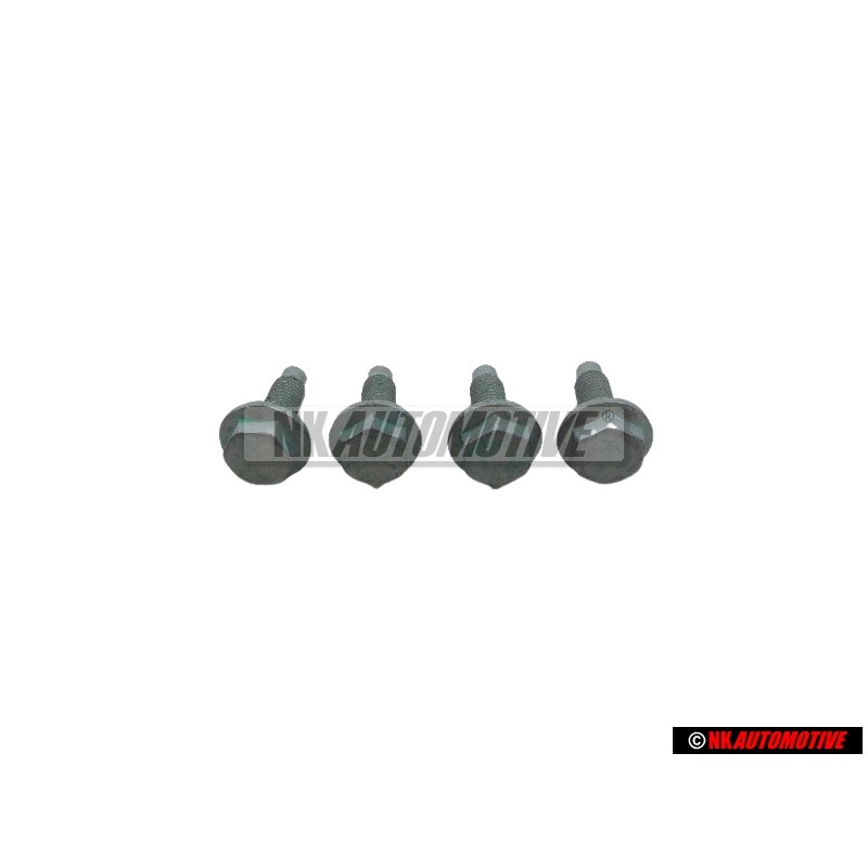 4x VW Original Tornillo Hexagonal - N 90309201