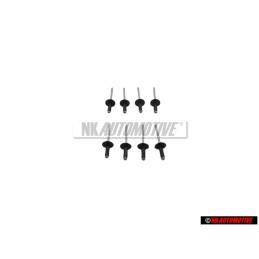 8x VW Original Remache Ciego - N 90634901