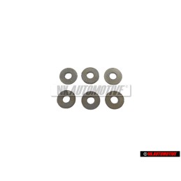 6x VW Original Arandela Base - N 0116644