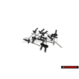12x VW Original Remache Ciego - N 90634901