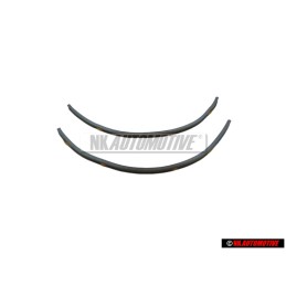 2x VW Original Junta Burlete Gris Roca-Metalizado - 155853977 8DJ