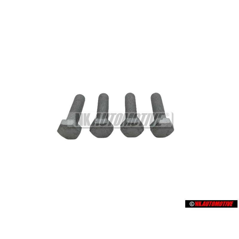 4x VW Original Tornillo Hexagonal - N 01024416