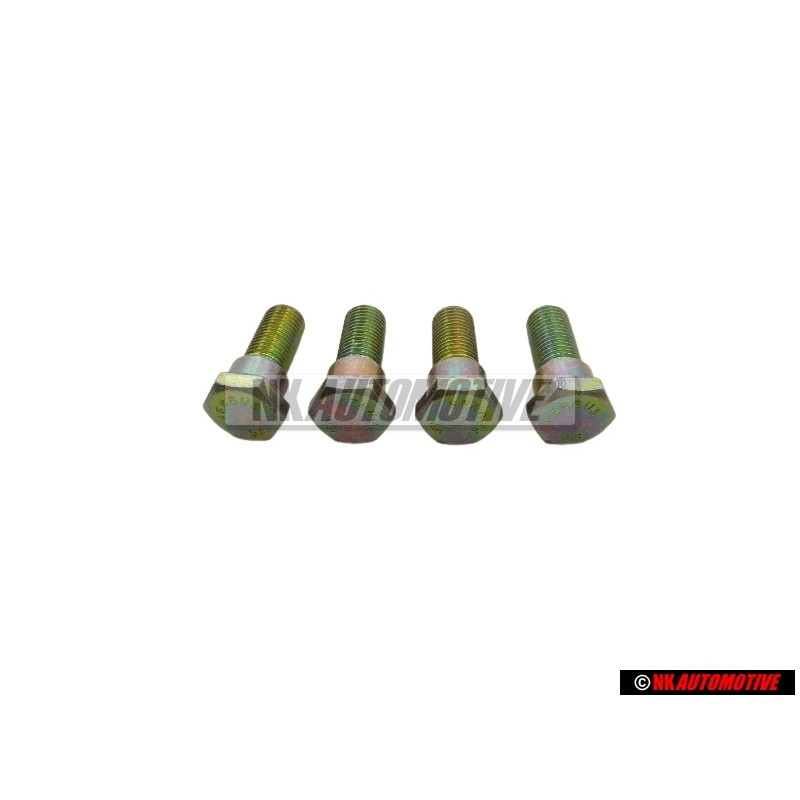 4x VW Original Tornillo Hexagonal - 111857793E