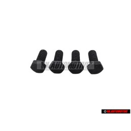 4x VW Original Tornillo Hexagonal - 111857799
