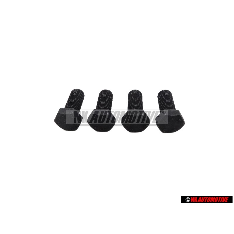 4x VW Original Tornillo Hexagonal - 111857799