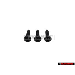 3x VW Original Tornillo Alomado P. 
