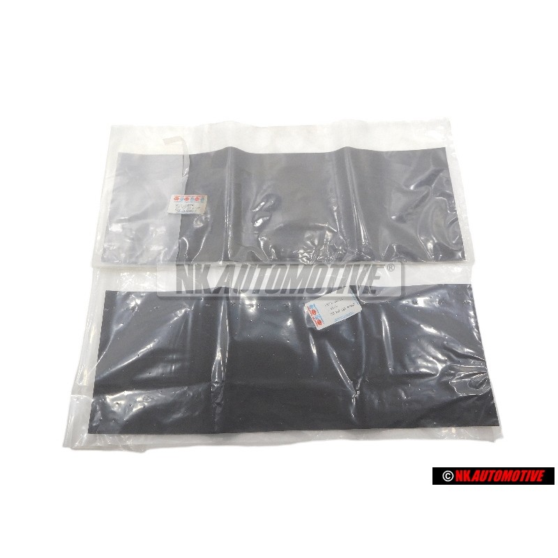 2x VW Original Guarnecido Pilares B Negro - 155867285A 8BM