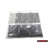 2x VW Original Guarnecido Pilares B Negro - 155867285A 8BM