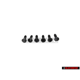 6x VW Original Tornillo Alomado P. 