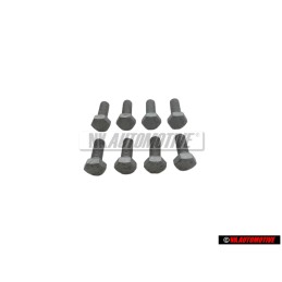 8x VW Original Tornillo Hexagonal - N 01021527