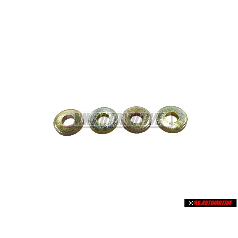 4x VW Original Arandela Base - N 0154013