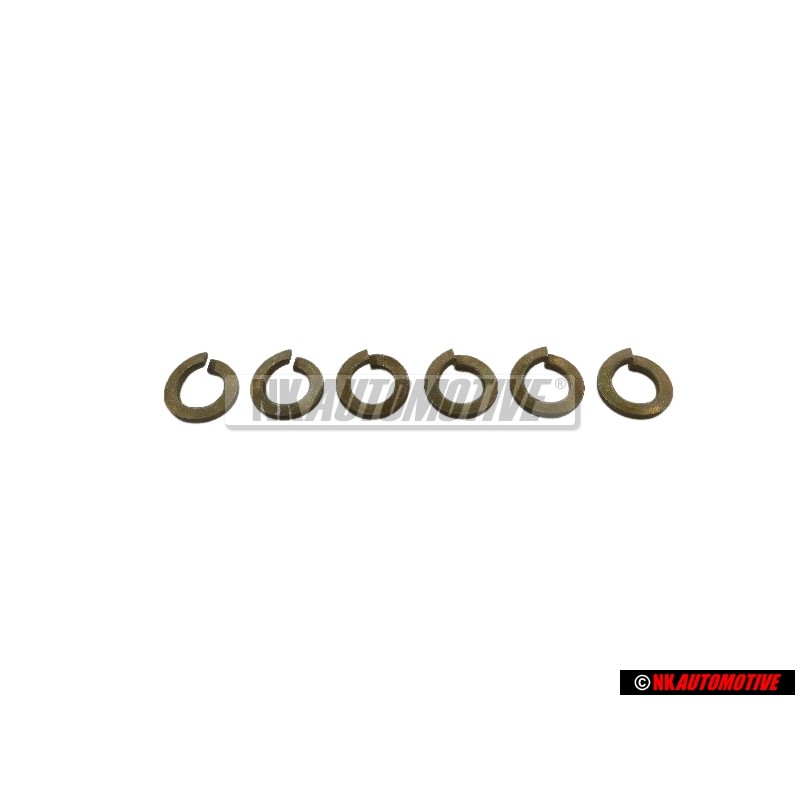 6x VW Original Arandela Espiral - N 0120113