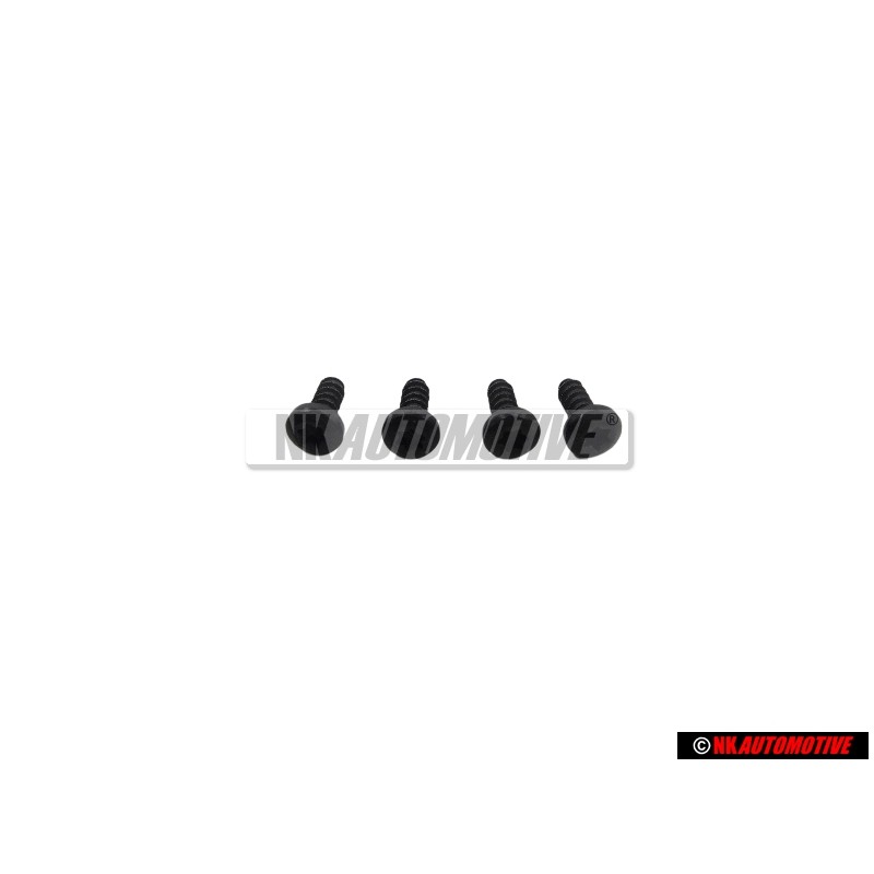 4x VW Original Tornillo Alomado P. 
