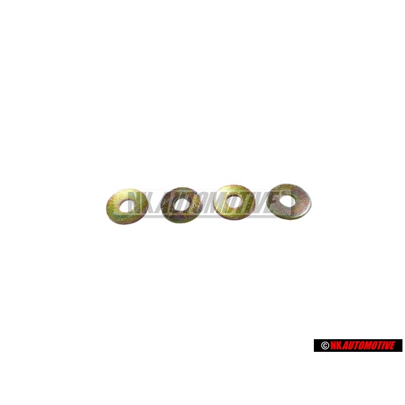 4x VW Original Arandela Base - N 0116631